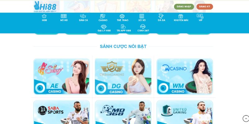Hi88 tự tin khẳng định đẳng cấp quốc tế